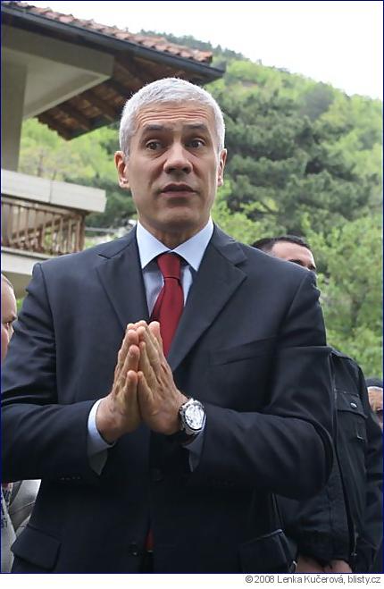Boris Tadič, srbský prezident